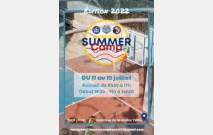 🏀 BASKETBALL SUMMER CAMP 2022 🏀