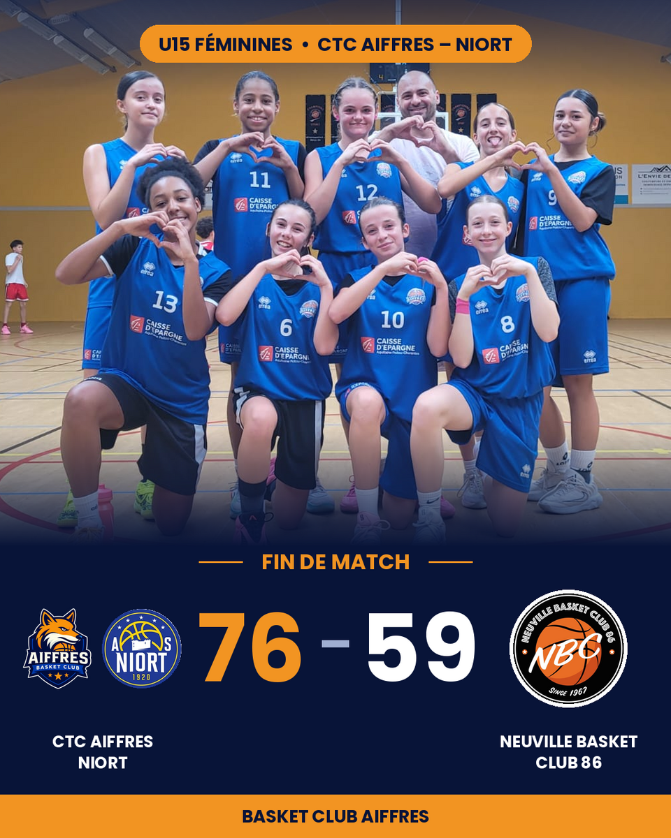 U15F - Saison 2025-2026