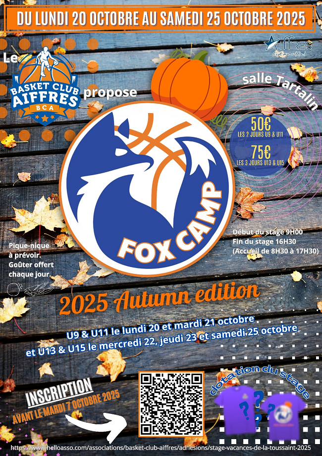 FOX CAMP 2025 - AUTUMN EDITION