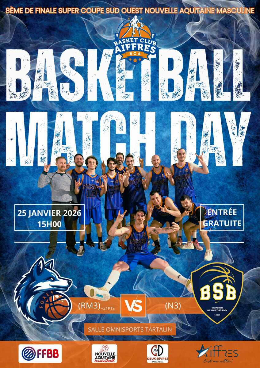 Super Coupe Sud Ouest NAQ - RM3 vs BASKET SEYCHOIS BARTHELEMEEN  - 1/8 Finale