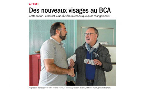 Article Courrier de l'Ouest