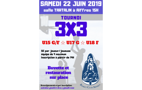 Tournoi 3x3 juniors
