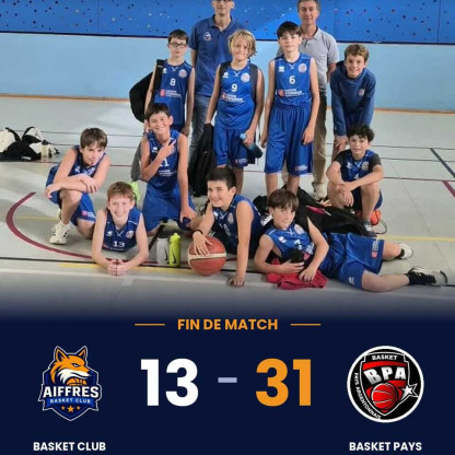 U13M - Saison 2026-2027